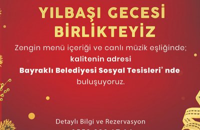 BAYRAKLI’NIN TESİSLERİ YILBAŞINA HAZIR